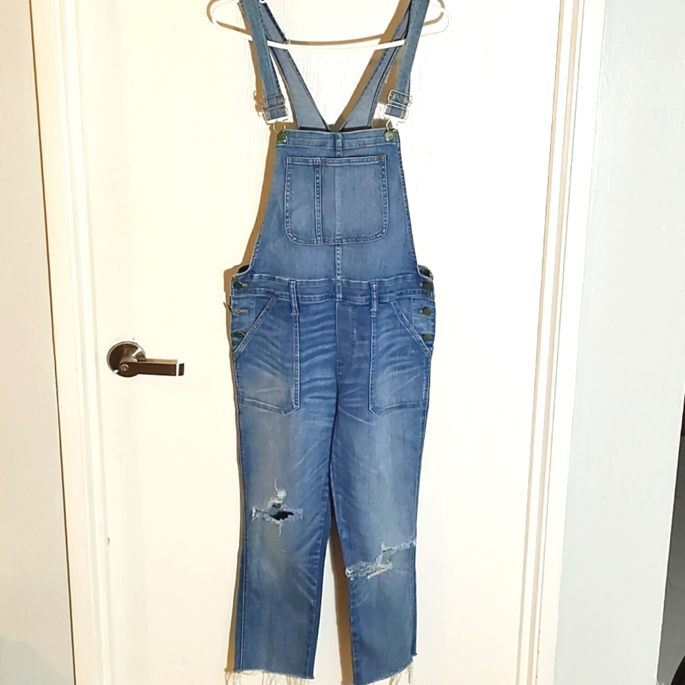 MADEWELL  DENIM JUMPER MEDIUM